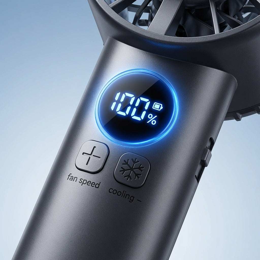 Écran LED de Brizz : niveau de batterie et vitesse